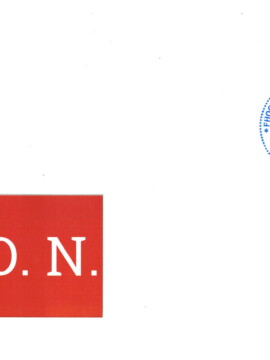 Конверт первого дня серии “F.D.N.”